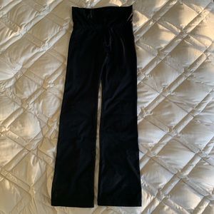 Black jazz dance pants